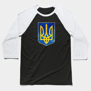 Ukraine Coat of Arms, Trident, Tryzub Baseball T-Shirt